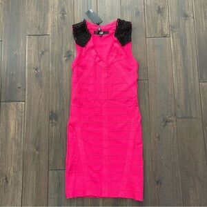 Bedo Femme Barbie Pink Bandage Dress Medium NWT